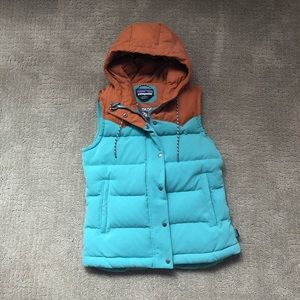 Patagonia Women’s Bivy Hooded Vest (Mogul Blue)